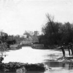 Sutton Courtenay weir and Church